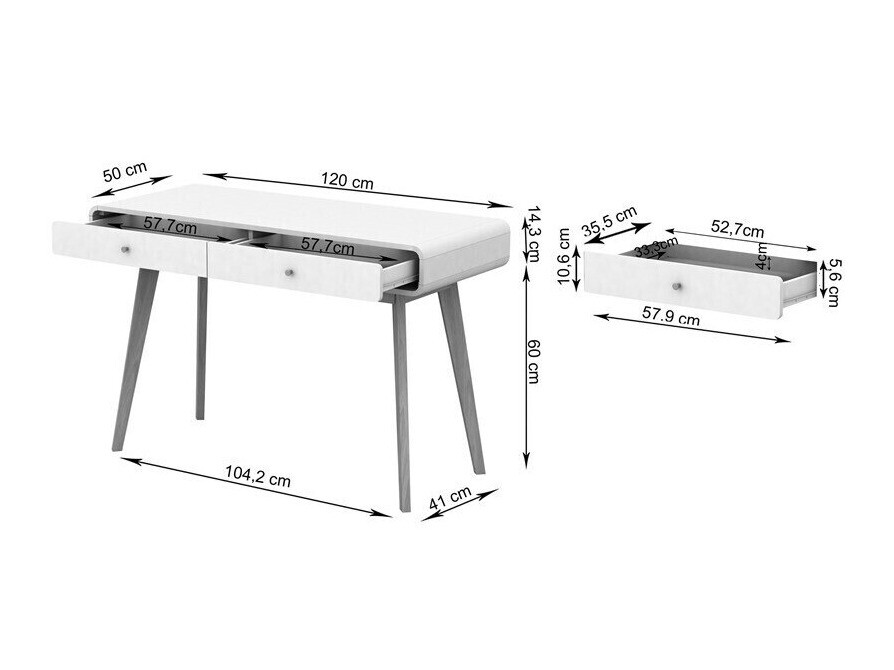 Conjunto para escritório em casa Elbtena 115