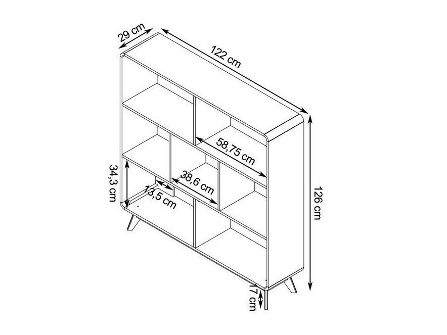Conjunto para escritório em casa Elbtena 115