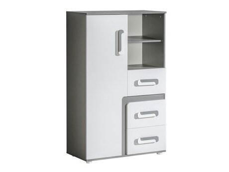 Cómoda Aviseve 101 (Antracite + Branco)