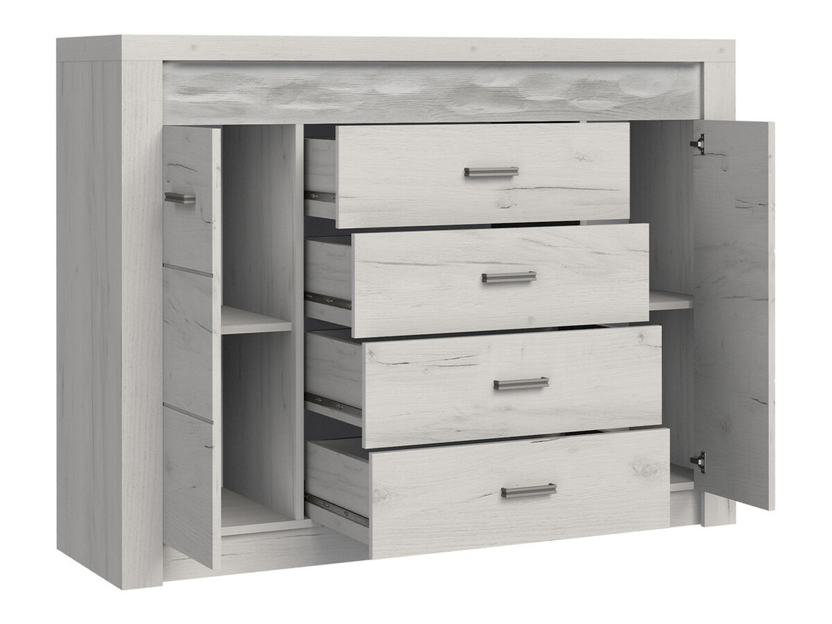 Cómoda Serfeno 104 (Branco craft)