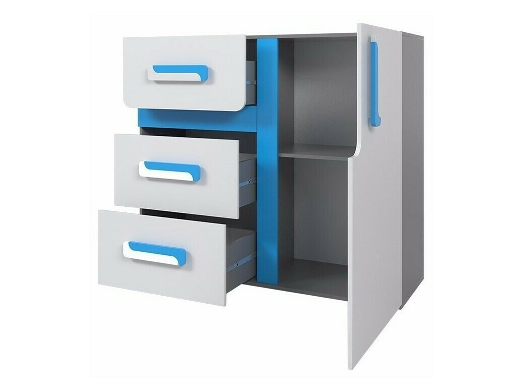 Conjuntos para quartos de criança Levtala 119 (Antracite + Branco + Rosé)