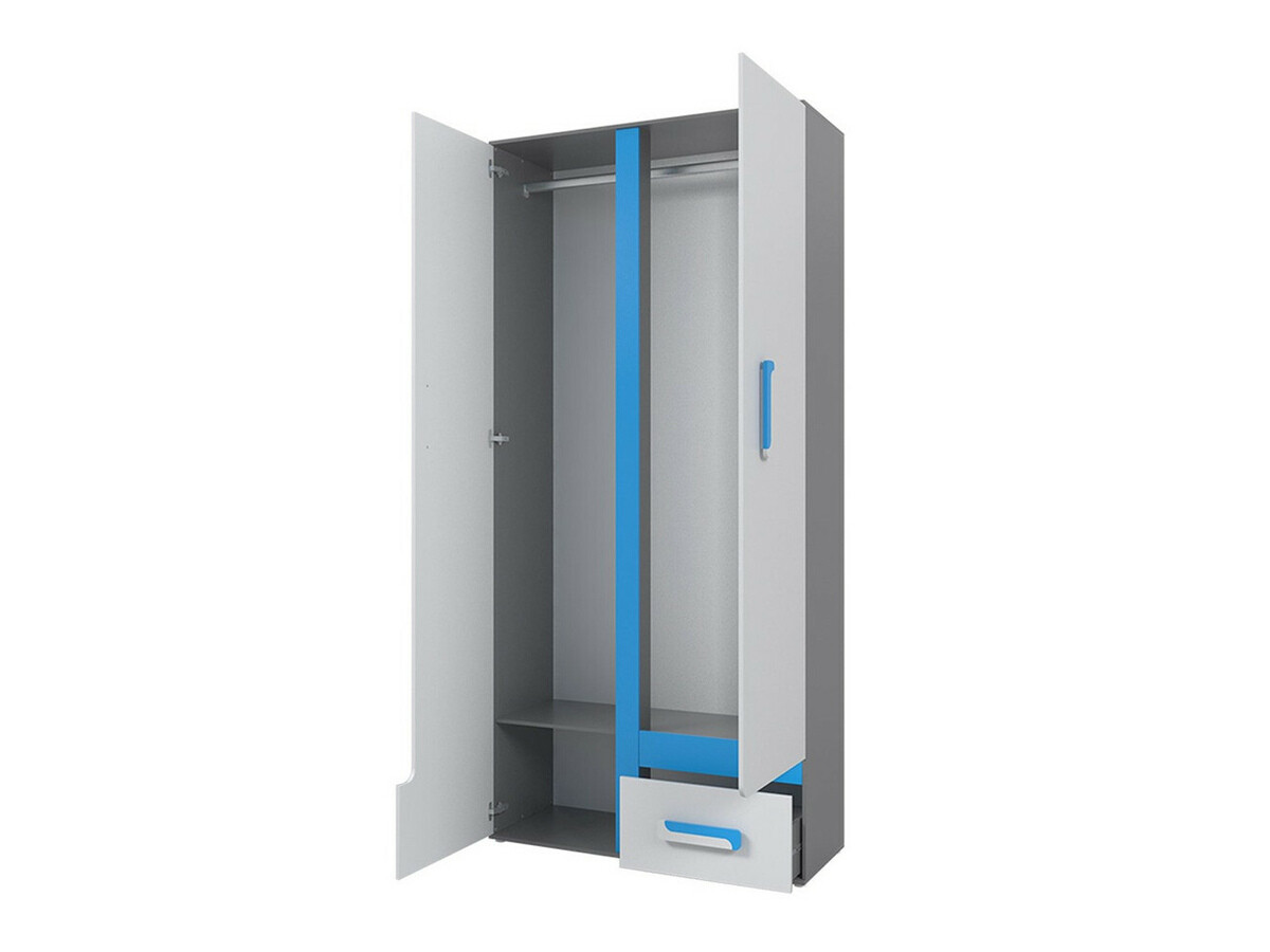 Conjuntos para quartos de criança Levtala 120 (Antracite + Branco + Rosa)