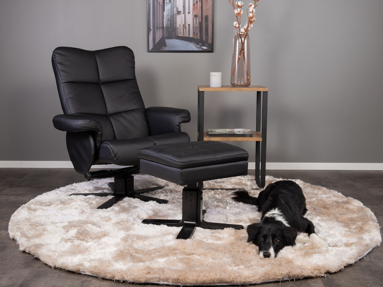 Poltrona Dallas 1568 (Preto)