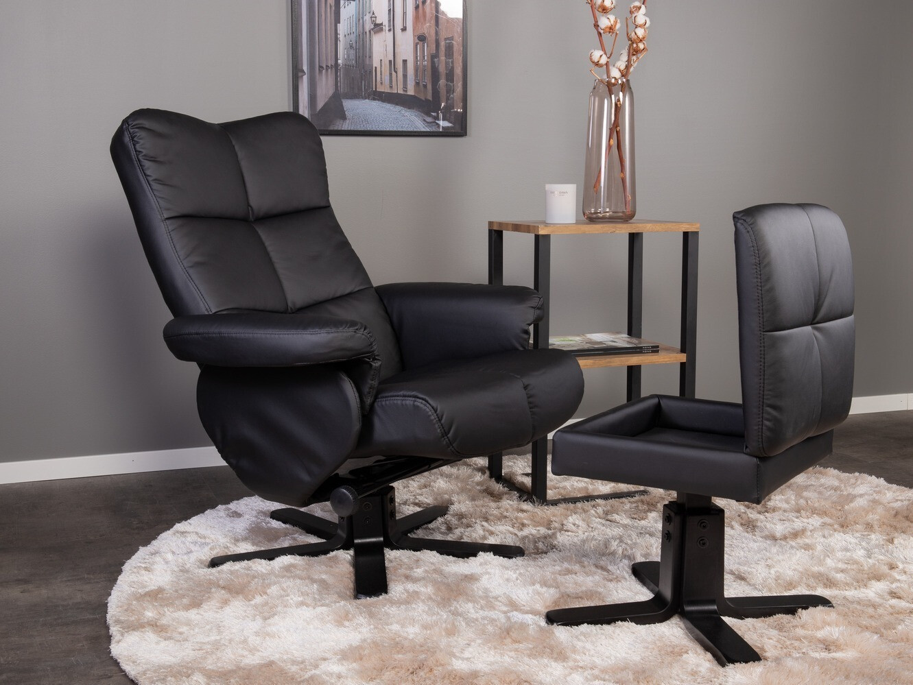 Poltrona Dallas 1568 (Preto)