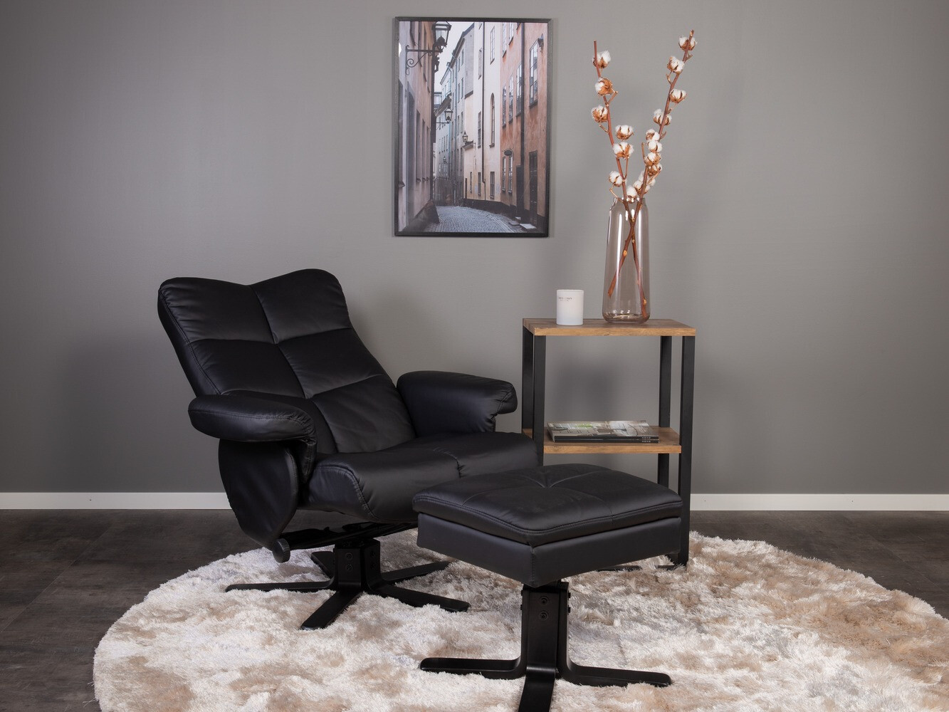 Poltrona Dallas 1568 (Preto)