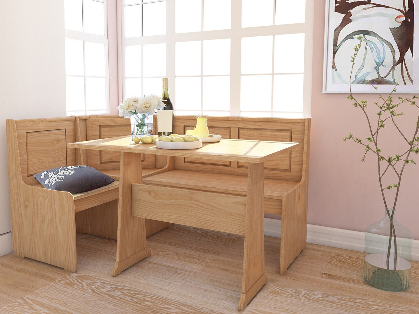 Cantos da cozinha Denton 204 (Pinheiro)