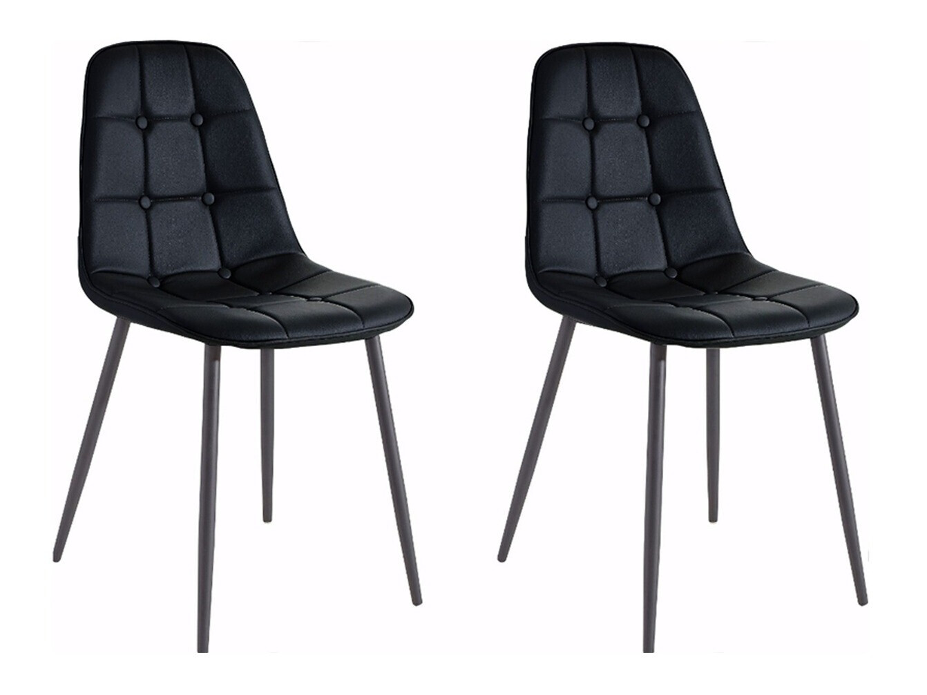 Conjunto para refeições Denton 268 (Branco + Preto)
