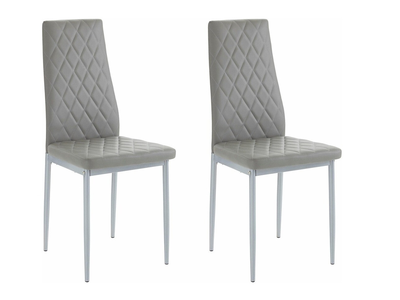 Conjunto para refeições Denton 280 (Branco + Cinzento)