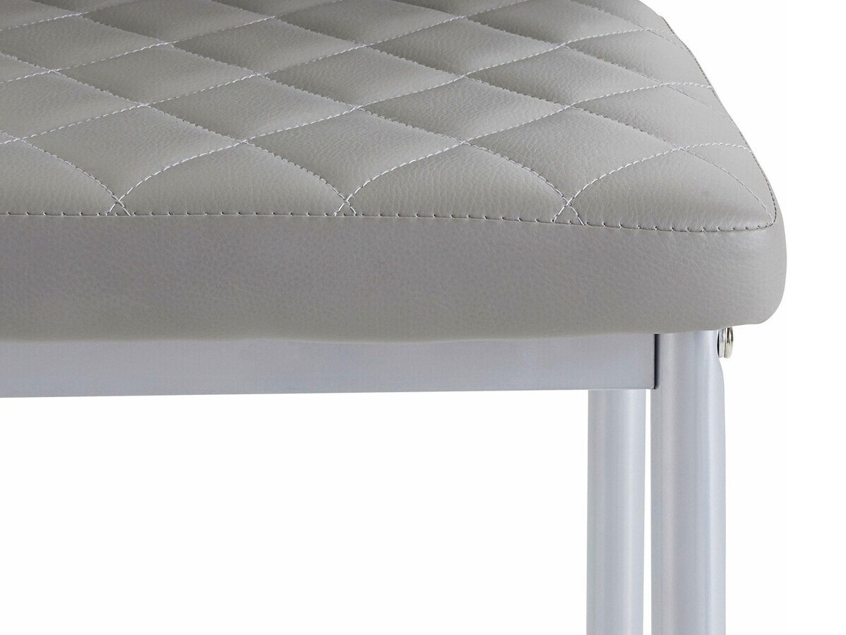 Conjunto para refeições Denton 280 (Branco + Cinzento)