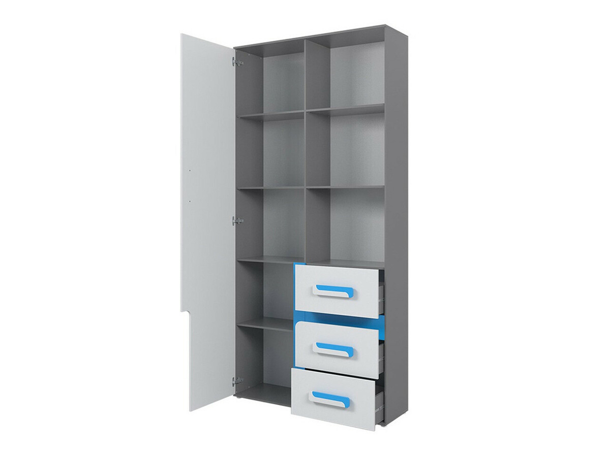 Conjuntos para quartos de criança Levtala 122 (Antracite + Branco + Rosé)