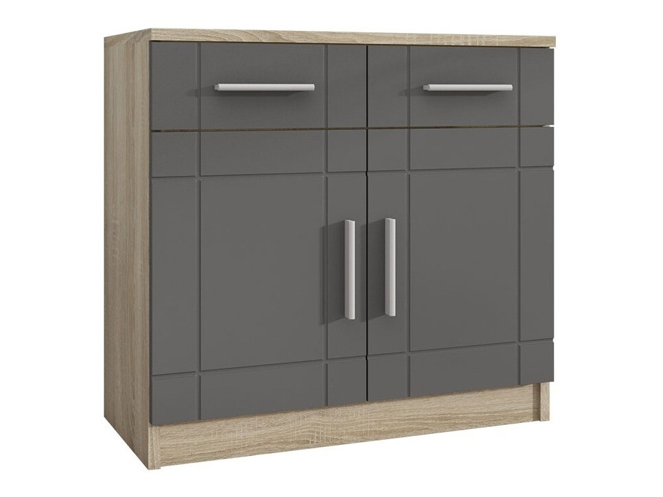 Cómoda Tucson 144 (Carvalho sonoma + Grafite)