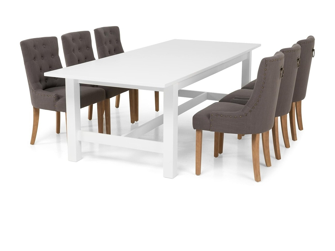 Conjunto para refeições Scandinavian Choice 644 (Cinzento + Castanho)