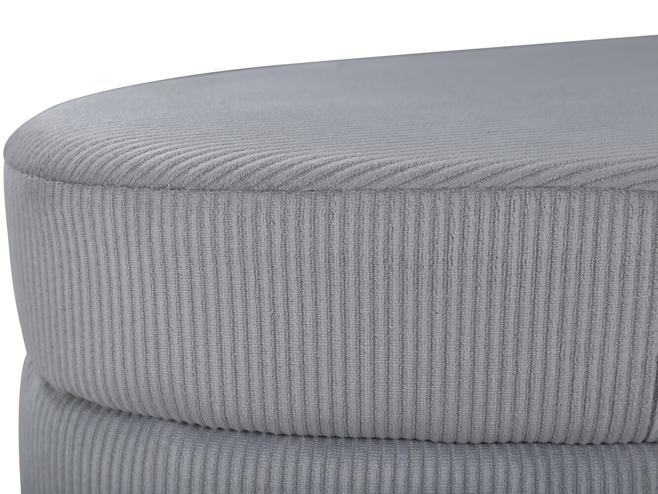 Banco estofado Dallas 2920 (Cinzento + Preto)