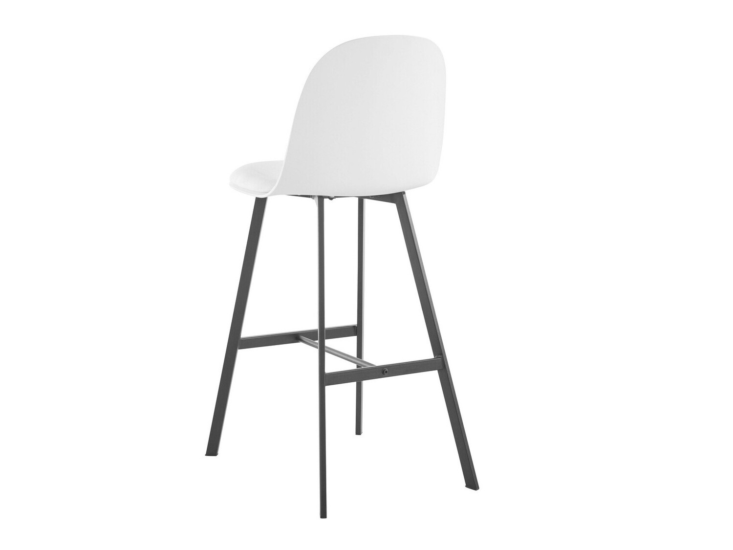 Conjunto de bancos de bar Denton 123 (Branco)