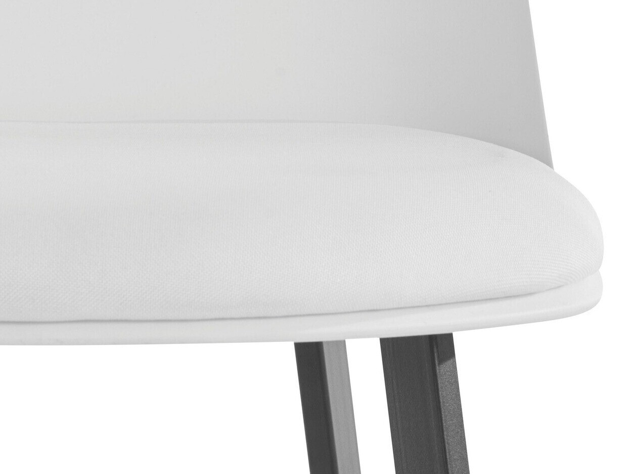 Conjunto de bancos de bar Denton 123 (Branco)