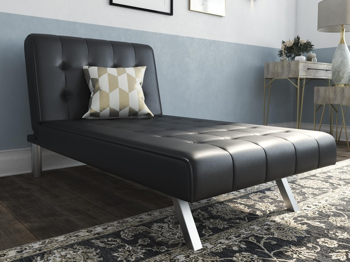 Sofá de descanso Tulsa 113 (Preto)