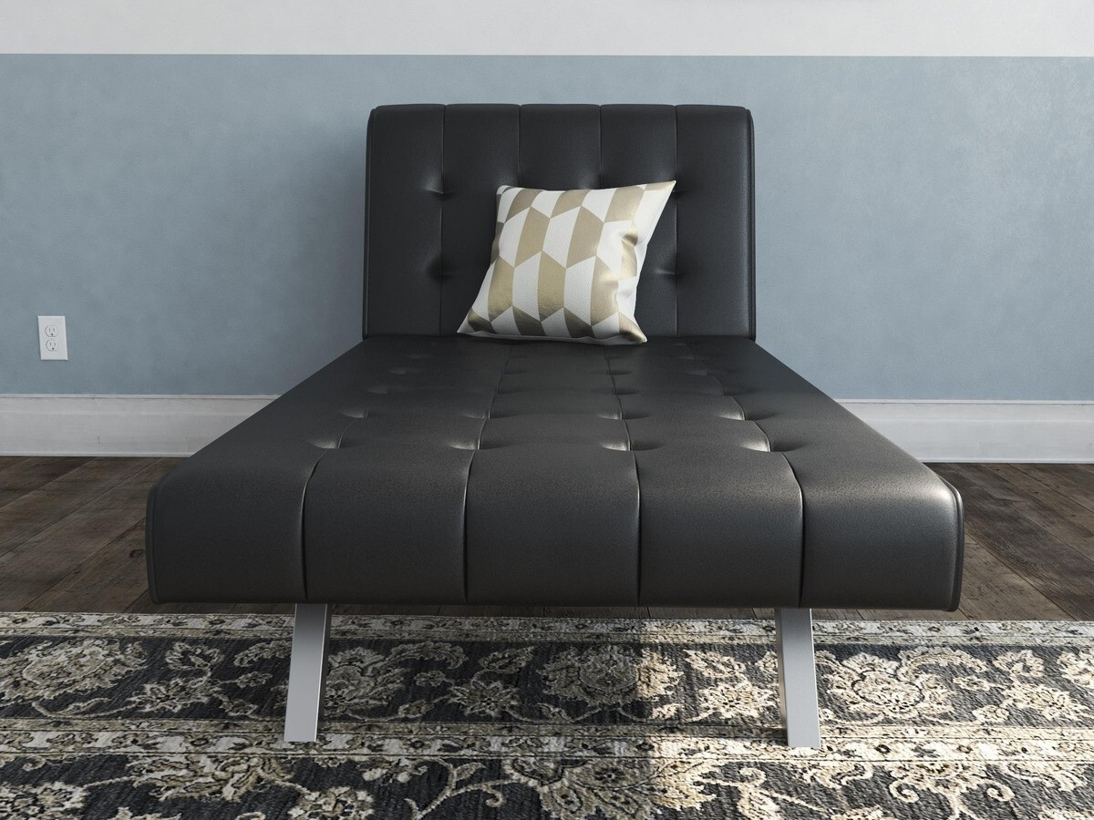 Sofá de descanso Tulsa 113 (Preto)