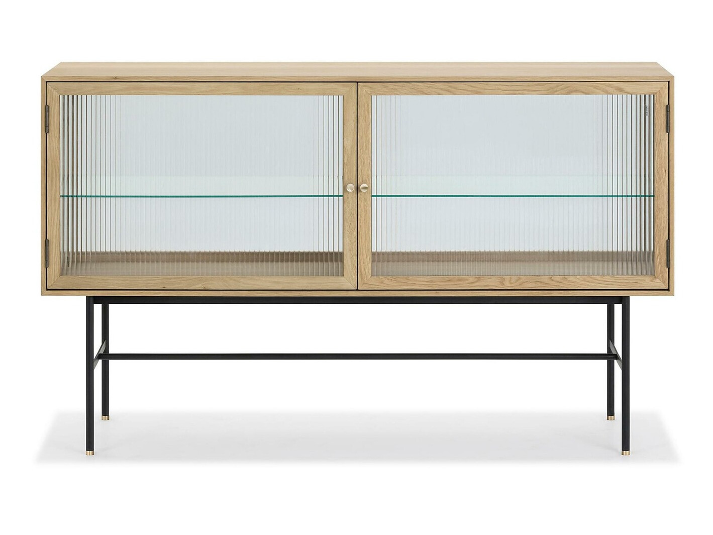 Aparador Springfield 223 (Castanho claro + Preto)