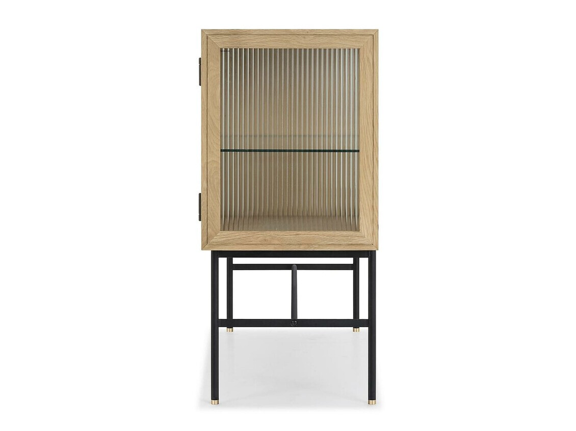 Aparador Springfield 223 (Castanho claro + Preto)