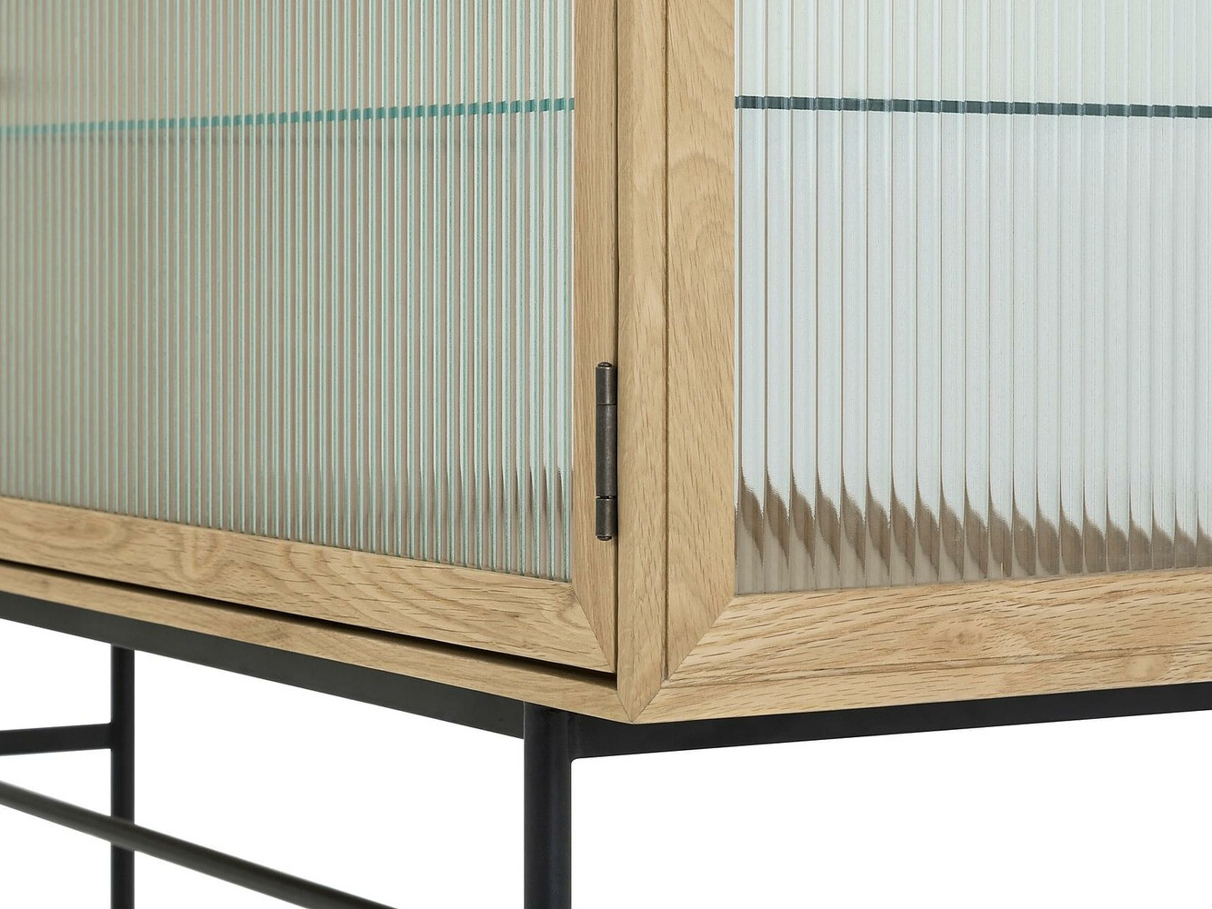 Aparador Springfield 223 (Castanho claro + Preto)