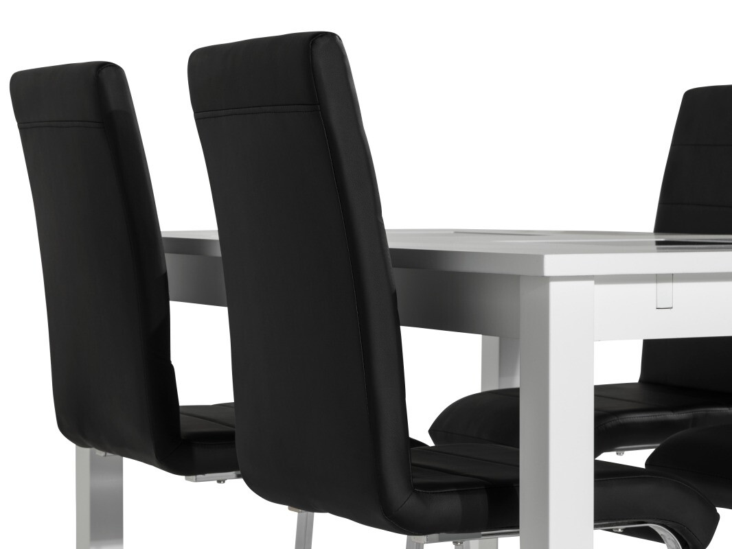 Conjunto para refeições Scandinavian Choice 670 (Preto + Prata)