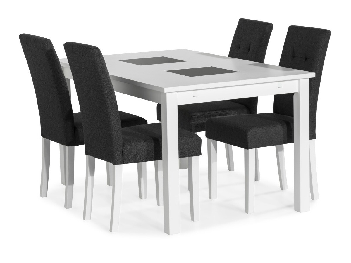 Conjunto para refeições Scandinavian Choice 671 (Cinzento escuro + Branco)