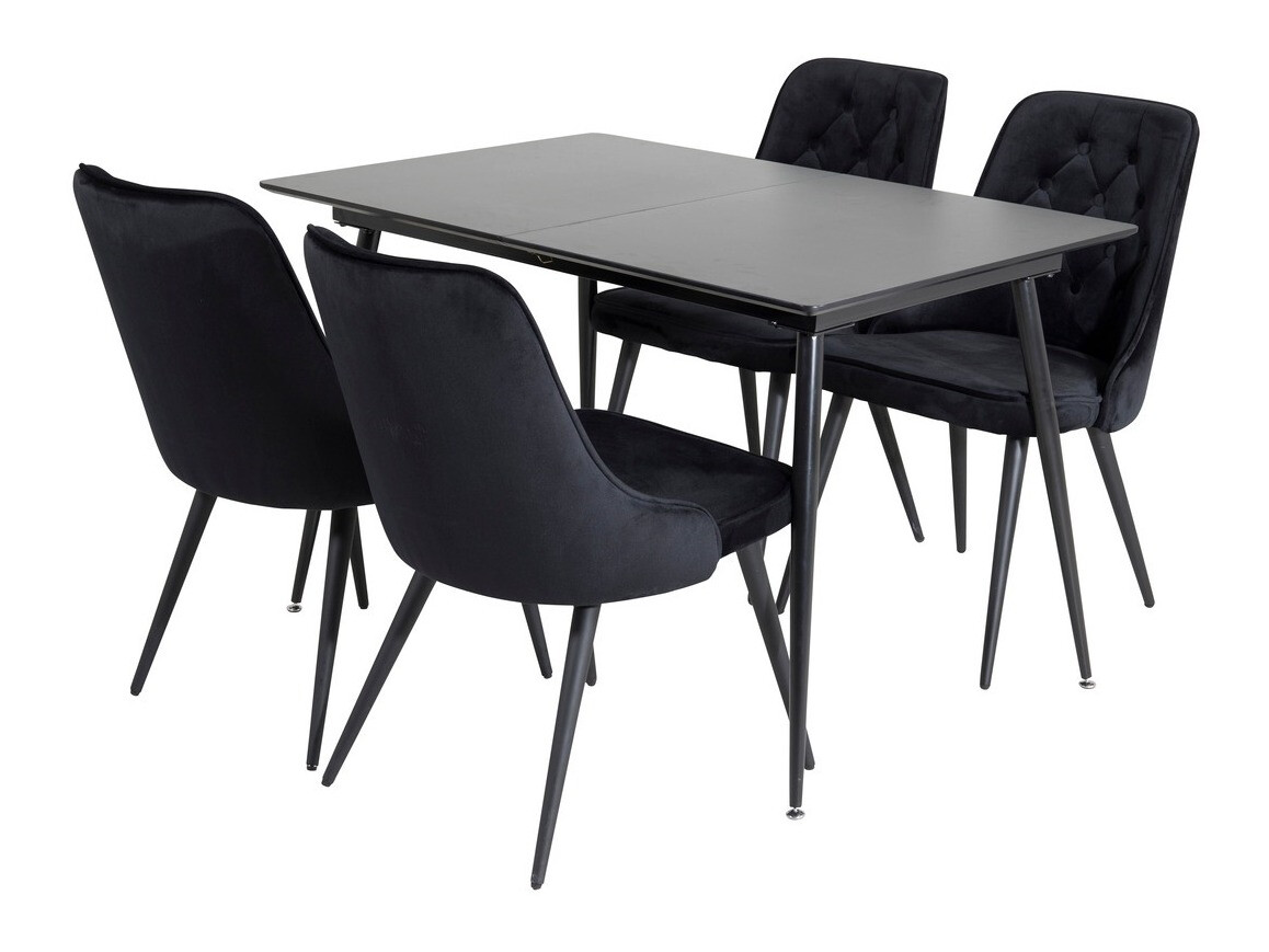 Conjunto para refeições Dallas 1522 (Preto)