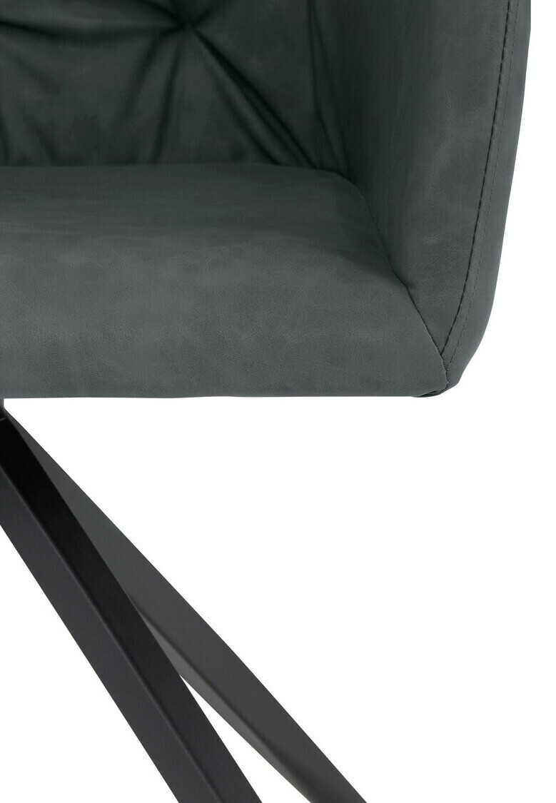 Conjunto de cadeiras Denton 143 (Cinzento escuro)