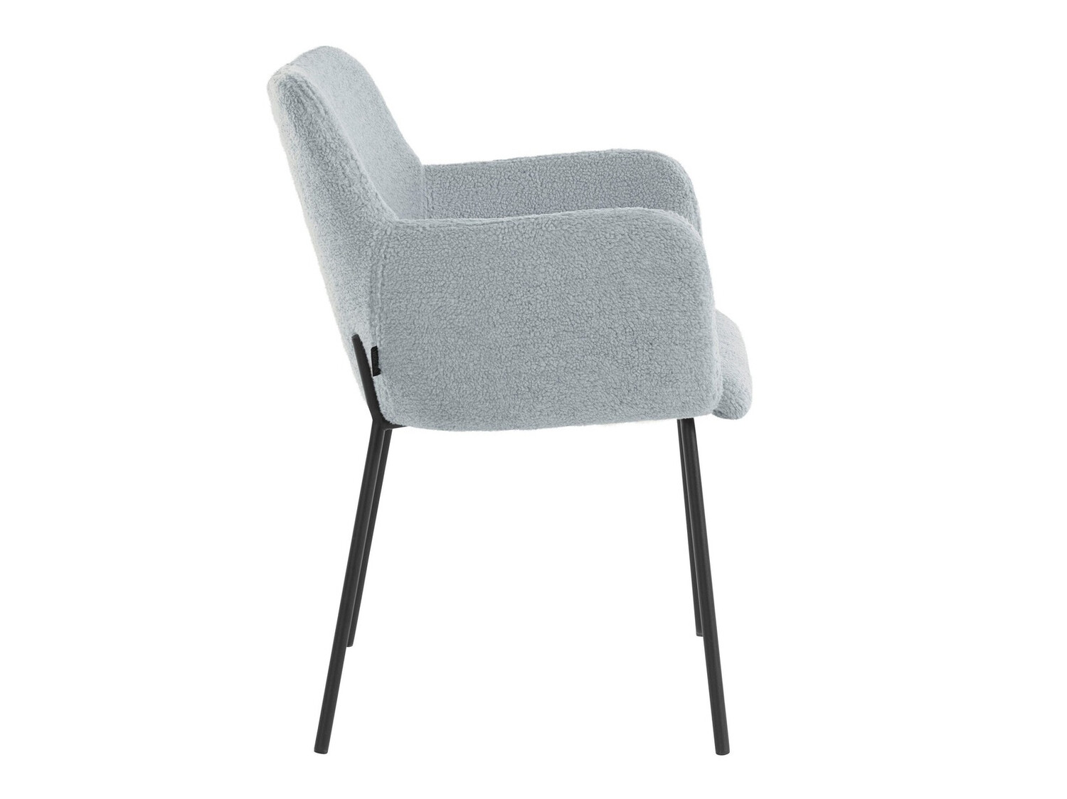 Conjunto de cadeiras Denton 282 (Cinzento + Preto)