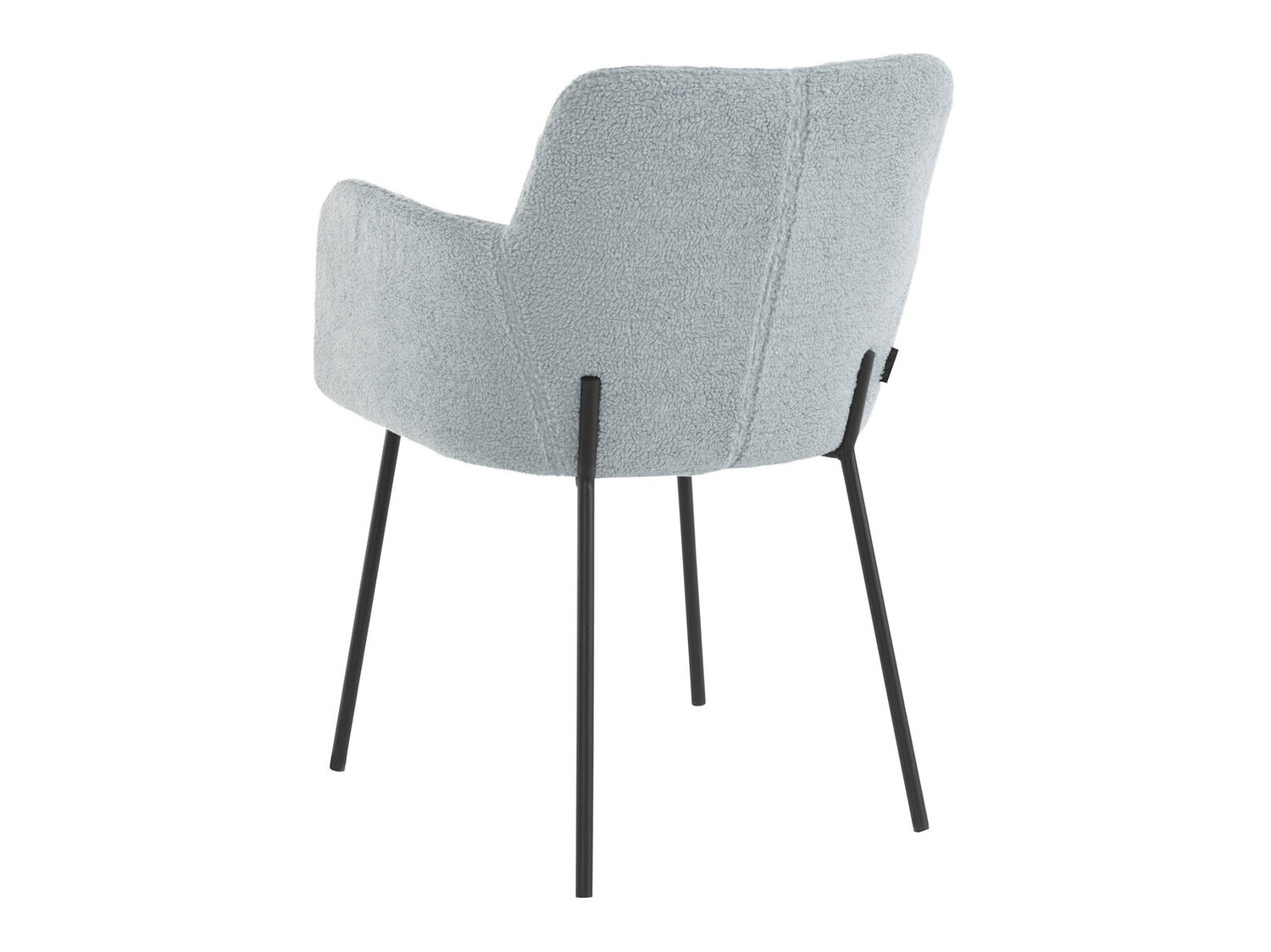 Conjunto de cadeiras Denton 282 (Cinzento + Preto)