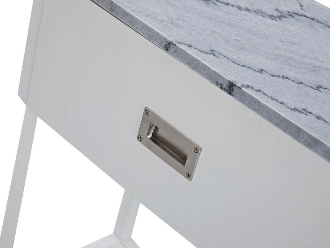 Consola Scandinavian Choice 694 (Branco + Cinzento)