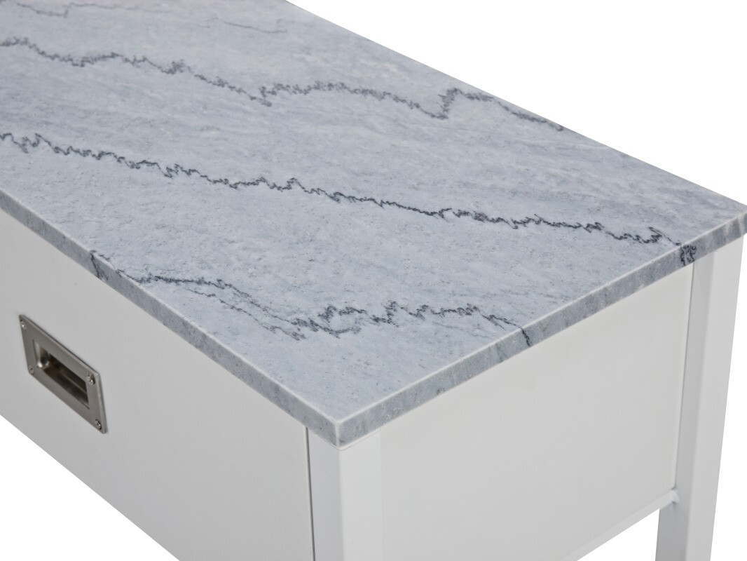 Consola Scandinavian Choice 694 (Branco + Cinzento)