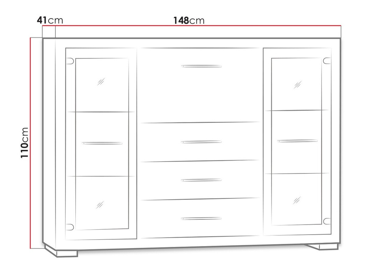 Cómoda Fiomeri 105 (Carvalho santana)