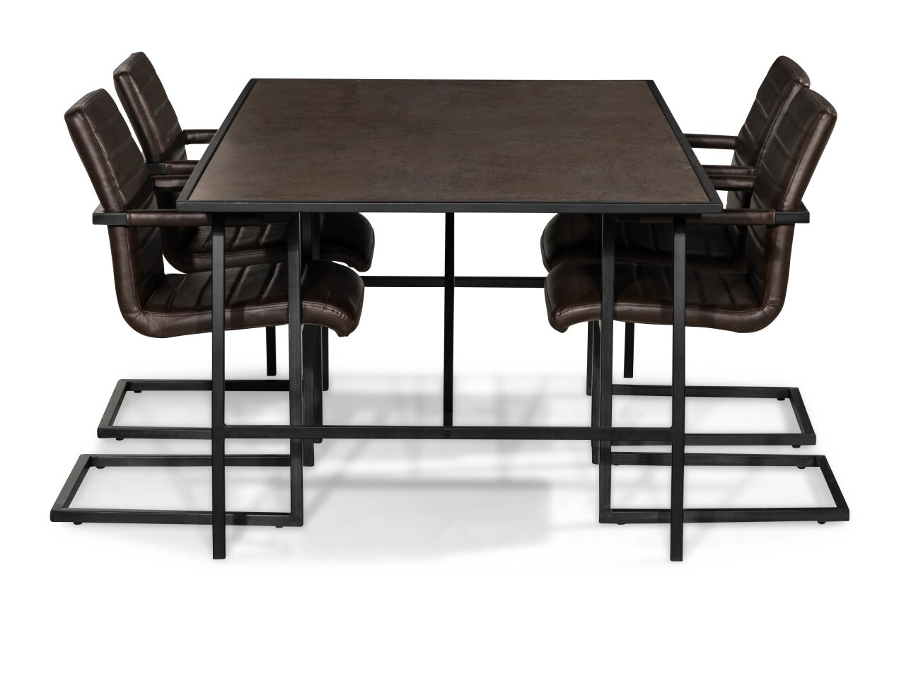 Conjunto para refeições Riverton 272 (Castanho)