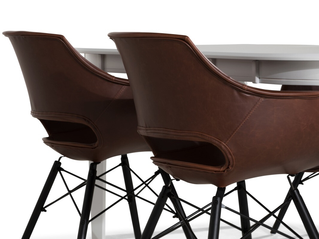 Conjunto para refeições Andrarum 190 (Castanho + Preto)