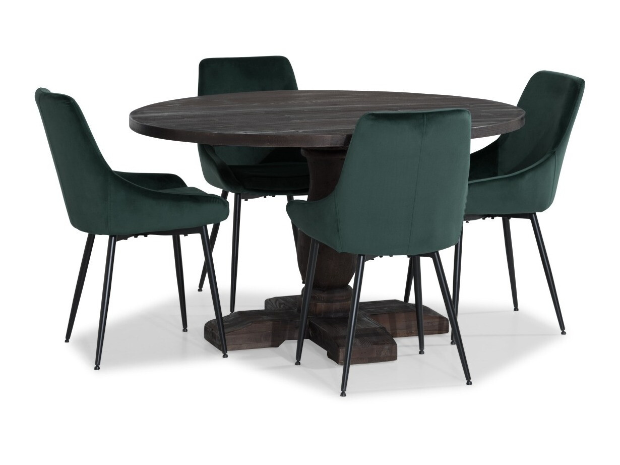 Conjunto para refeições Scandinavian Choice 743 (Verde + Preto)
