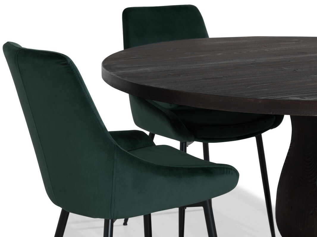 Conjunto para refeições Scandinavian Choice 743 (Verde + Preto)
