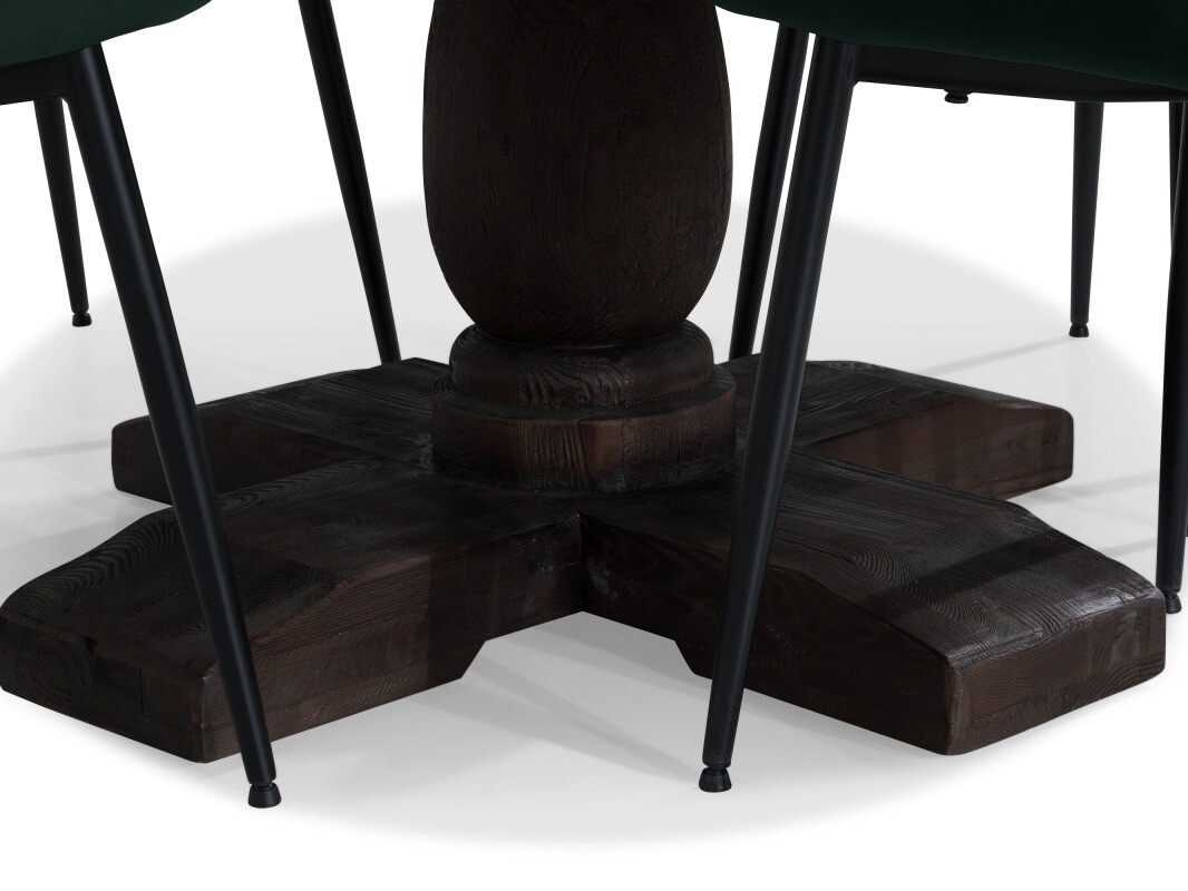 Conjunto para refeições Scandinavian Choice 743 (Verde + Preto)