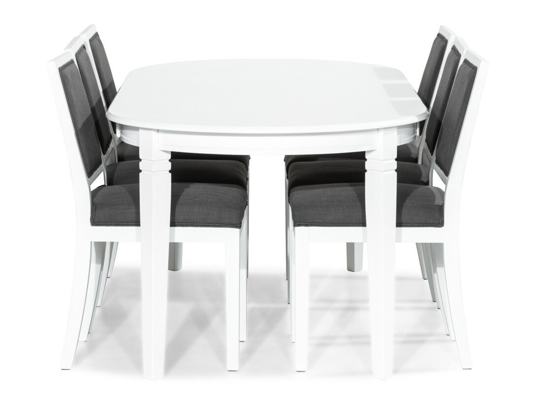 Conjunto para refeições Scandinavian Choice 750 (Branco + Cinzento escuro)