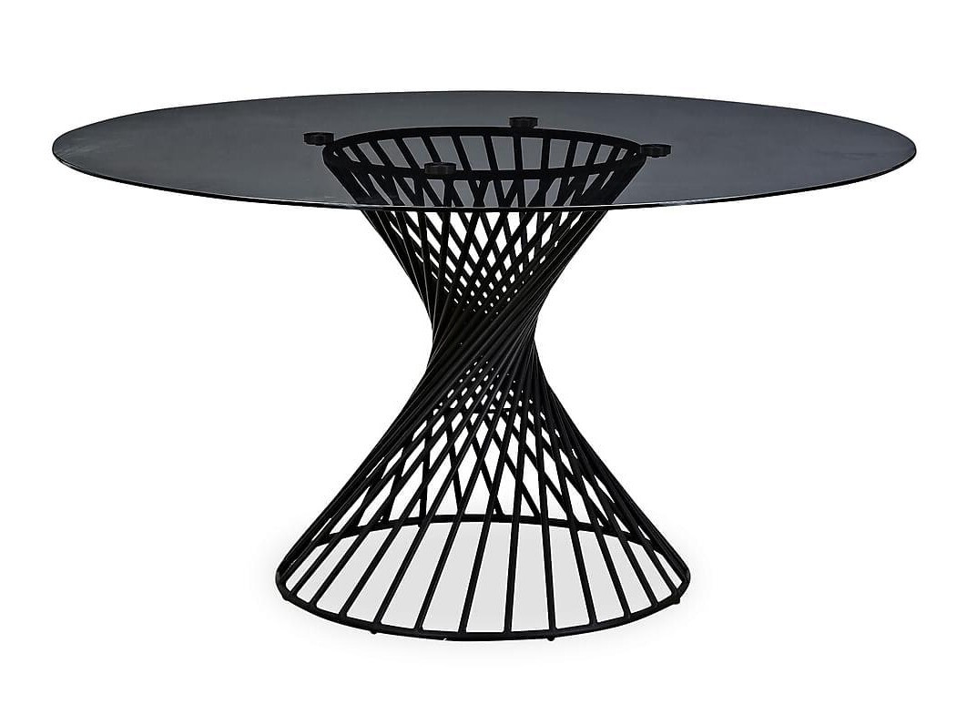 Mesa Riverton 355 (Cinzento escuro + Preto)