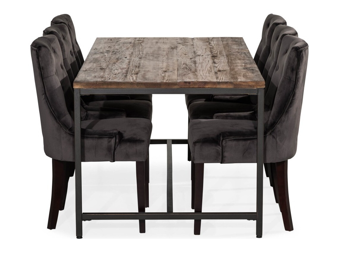 Conjunto para refeições Manor House 209 (Cinzento + Preto)