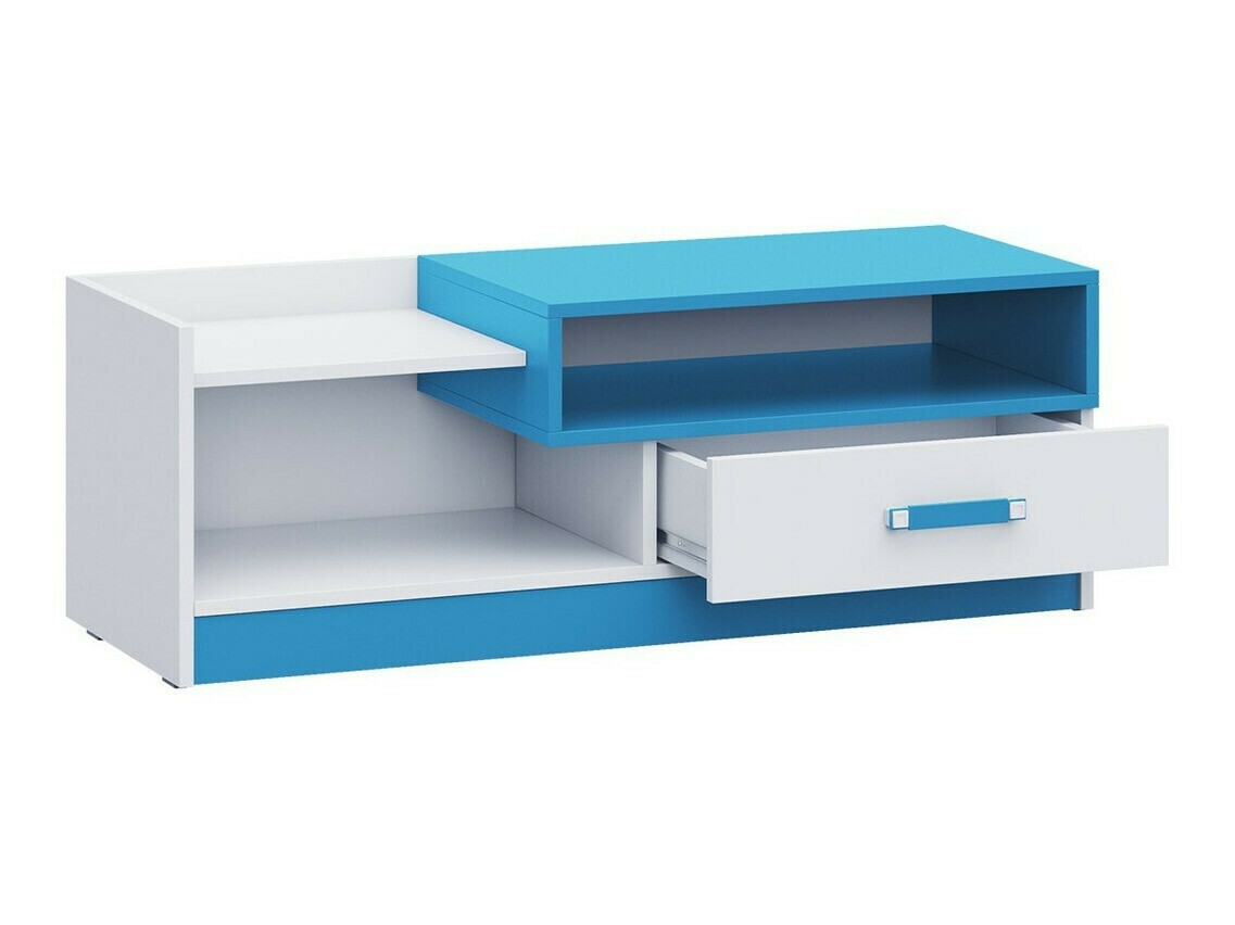 Móvel de TV Lorlare 111 (Branco + Rosa)