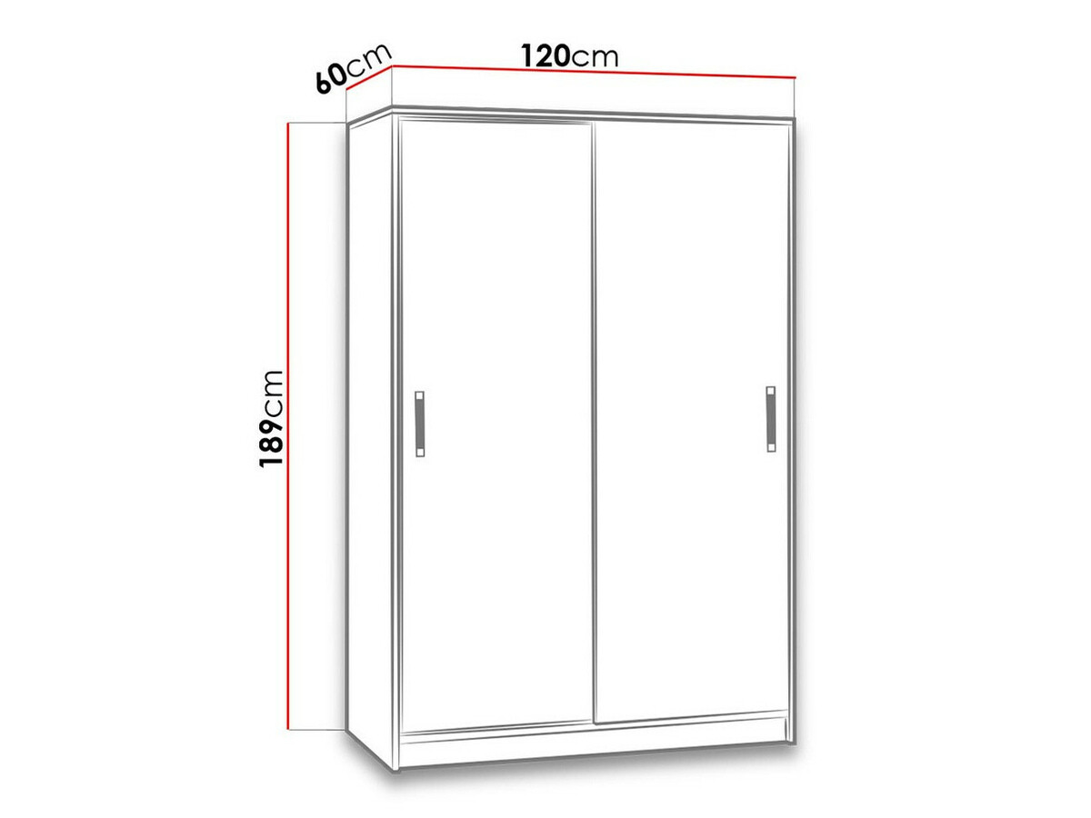 Roupeiro Lorlare 115 (Branco + Rosa)