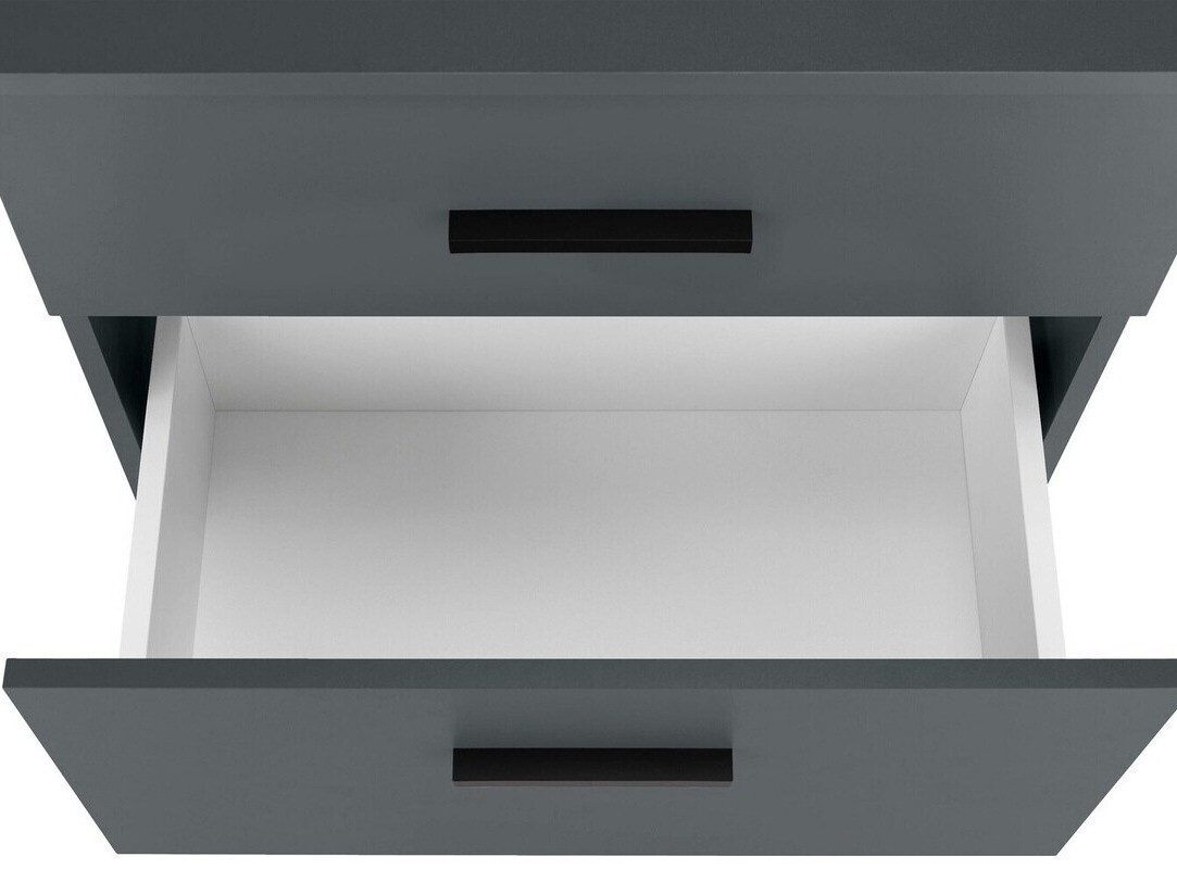 Conjunto de casa de banho Larlori 104 (Antracite)