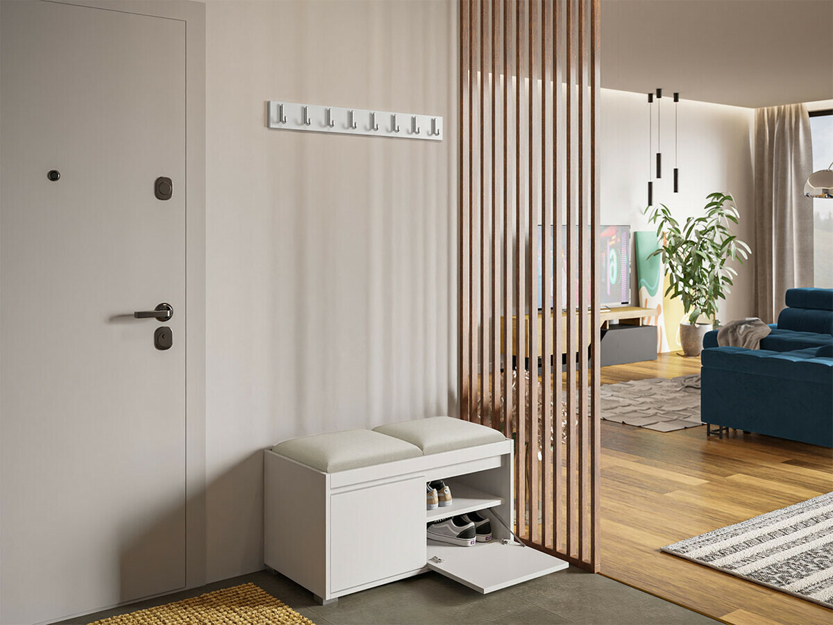 Conjunto para corredor Comfivo Pinus I (Branco + Manila 02)