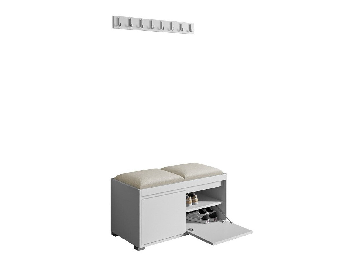 Conjunto para corredor Comfivo Pinus I (Branco + Manila 02)