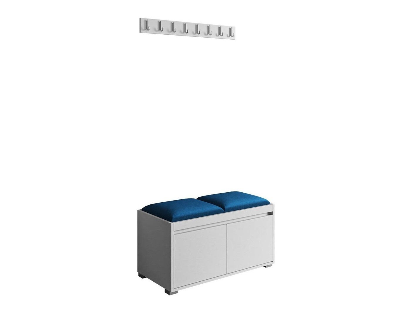 Conjunto para corredor Comfivo Pinus I (Branco + Manila 26)