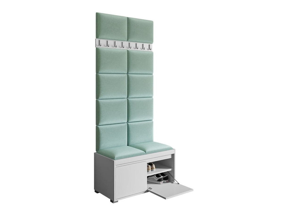 Conjunto para corredor Comfivo Pinus IV (Branco + Manila 11)