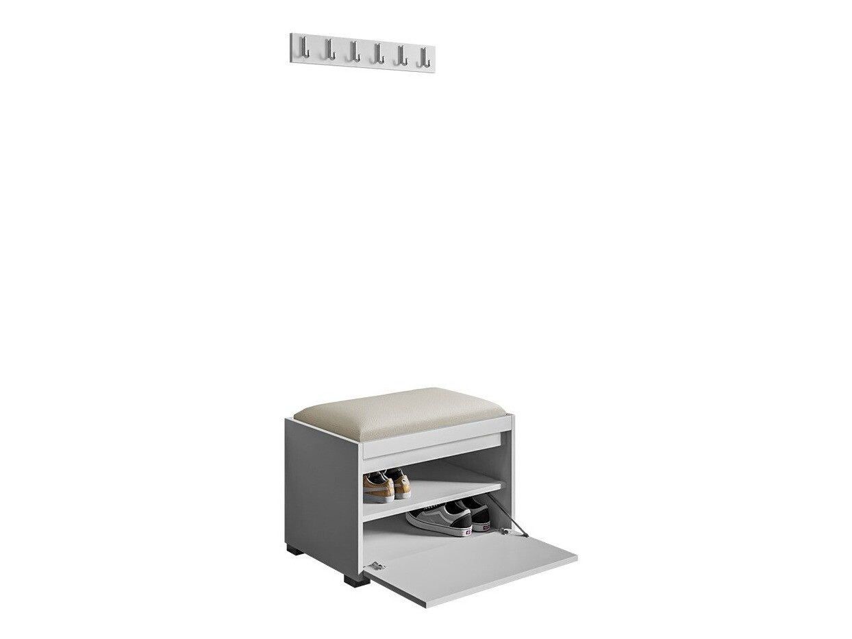 Conjunto para corredor Comfivo Pinus VIII (Branco + Manila 02)