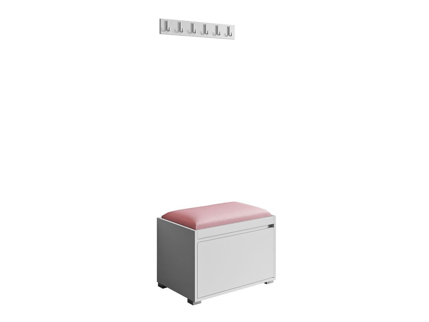 Conjunto para corredor Comfivo Pinus VIII (Branco + Manila 09)